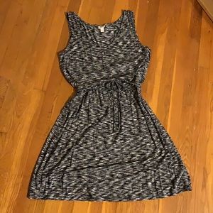 Black and white knit Medina dress
